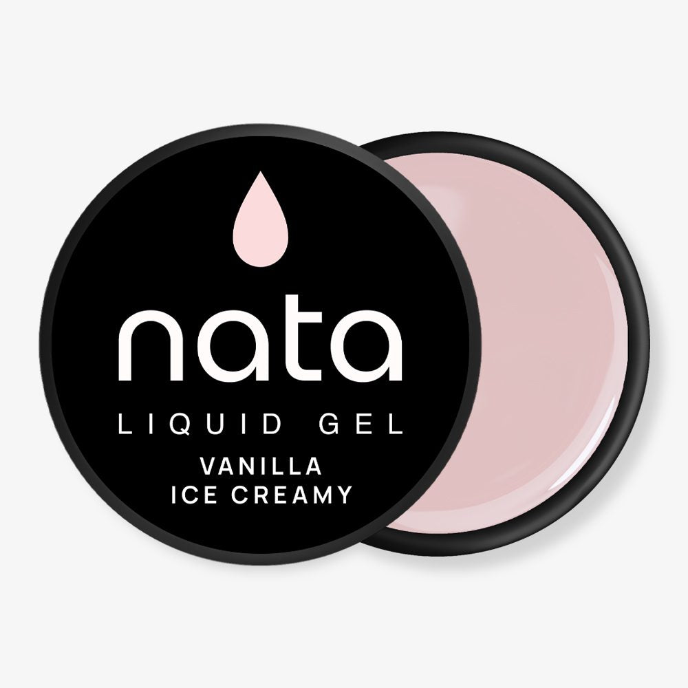 Gel de uñas NATA 30 ml – Líquido – Vanilla Ice Creamy