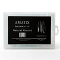 Amatix Dual Form Nail Tips Natural Almond 140uni 14 tamaños