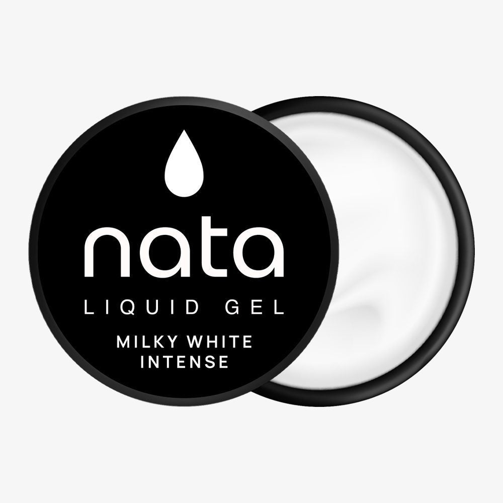 Gel de uñas NATA 30 ml – Líquido – milky white intense