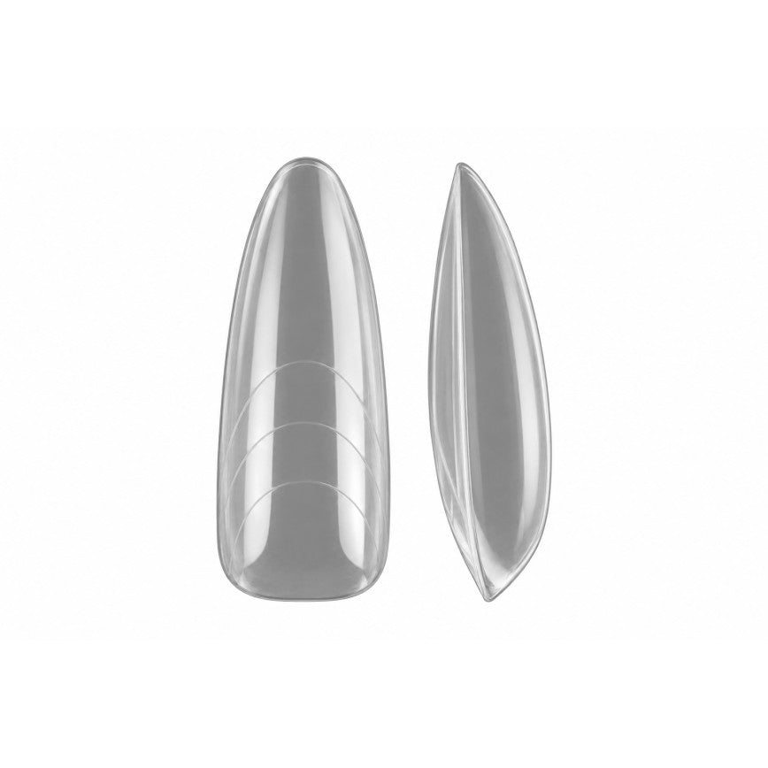 Amatix Dual Form Nail Tips Natural Almond 140uni 14 tamaños