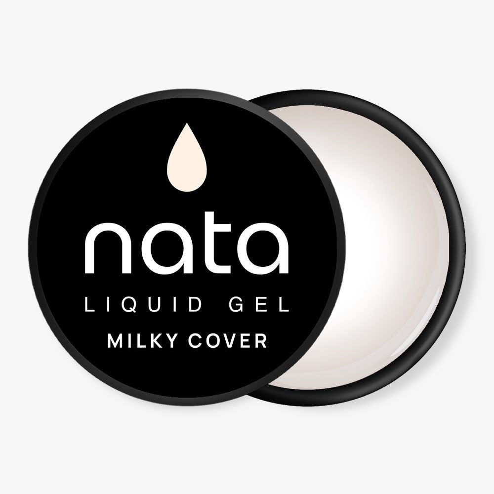 Gel de uñas NATA 30 ml – Líquido – Milky Cover